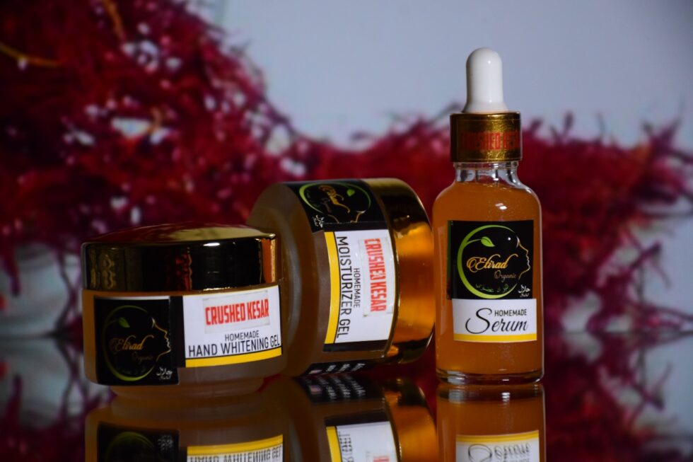"Kesar glow moisturizer with saffron extract for youthful complexion"